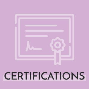 Certifications